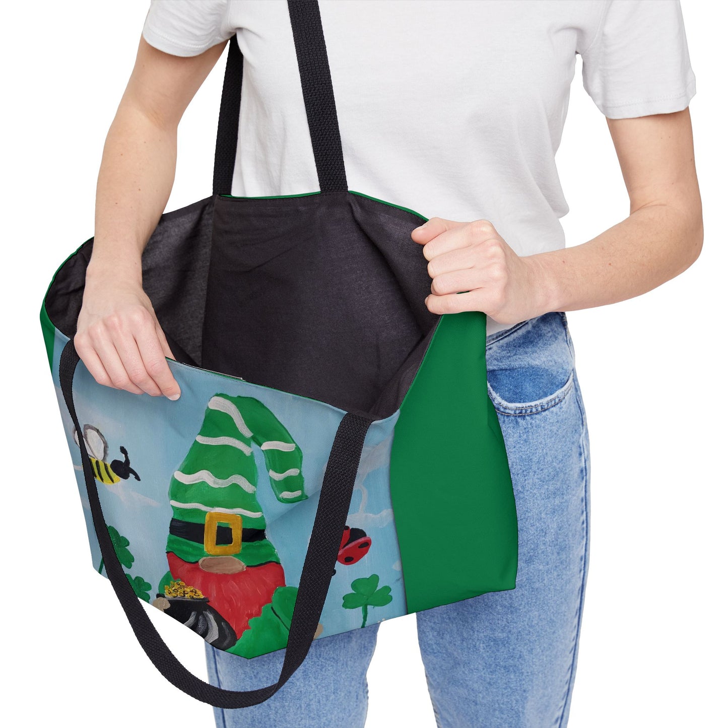 St. Patrick's Day Weekender Tote Bag (Brookson Collection) GREEN