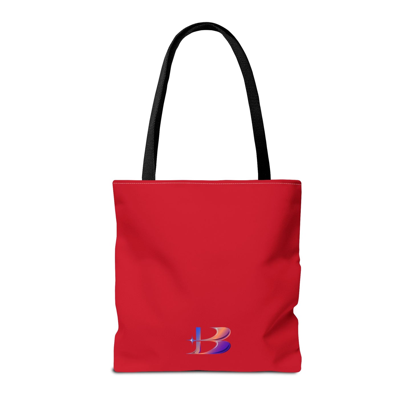 Lady Flutter Tote Bag (Peculiar Paintings Collection) RED