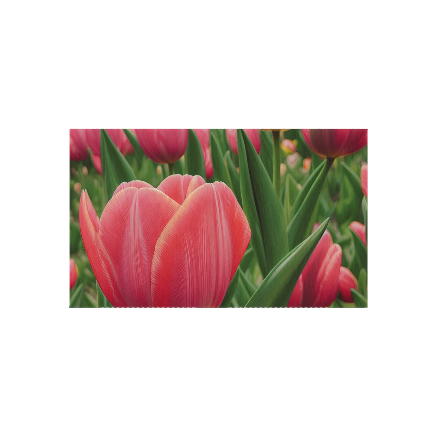 Pink Tulip outdoor Rug (SP Photography Collection)