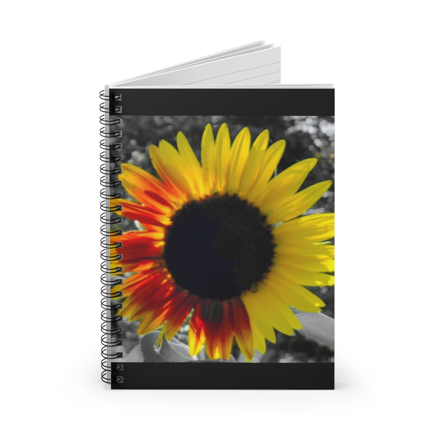 Mixed Sunflower Spiral Notebook (Enchanted Exposures By Tammy Lyne)