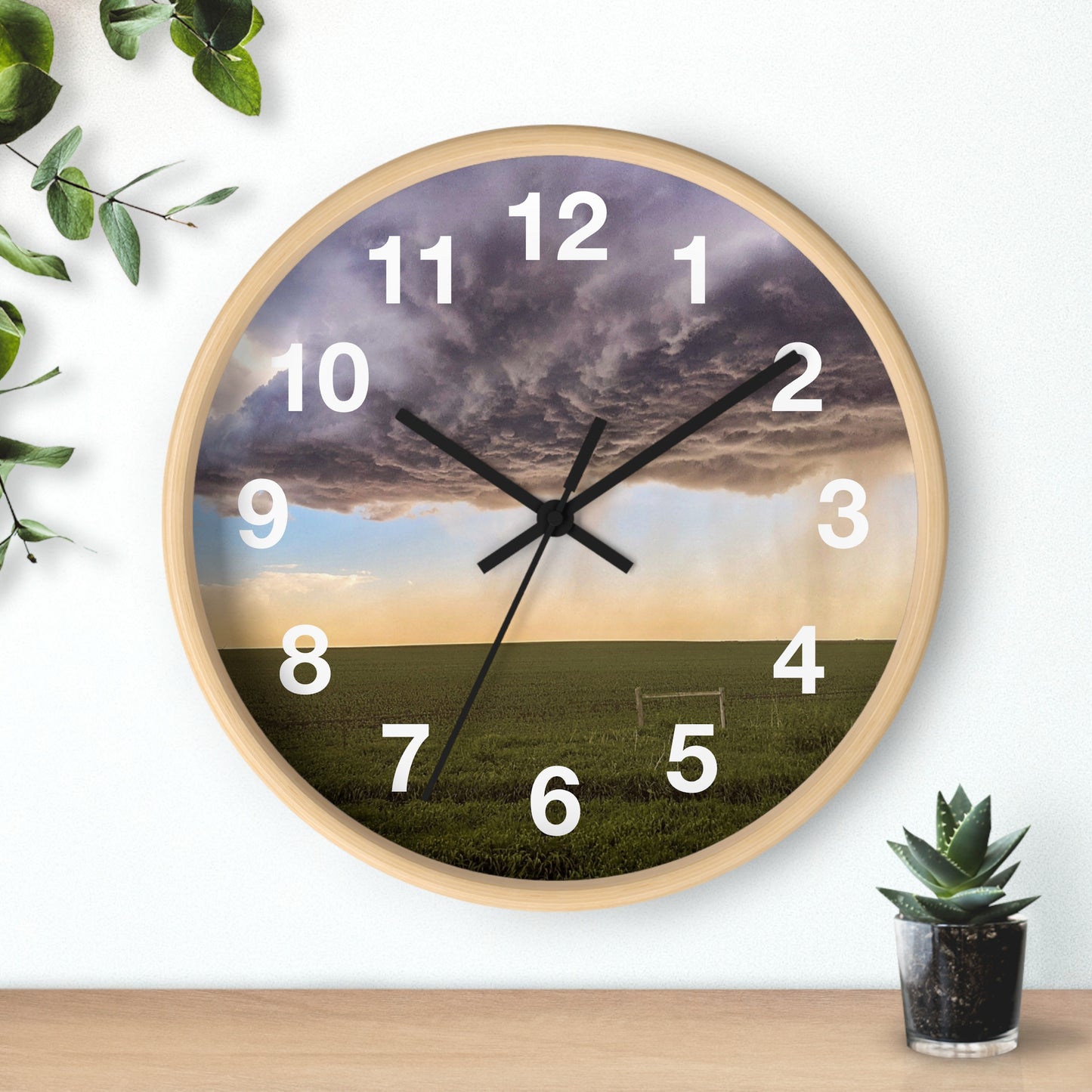 Thunder Clouds Clock (SP Photography Collection)