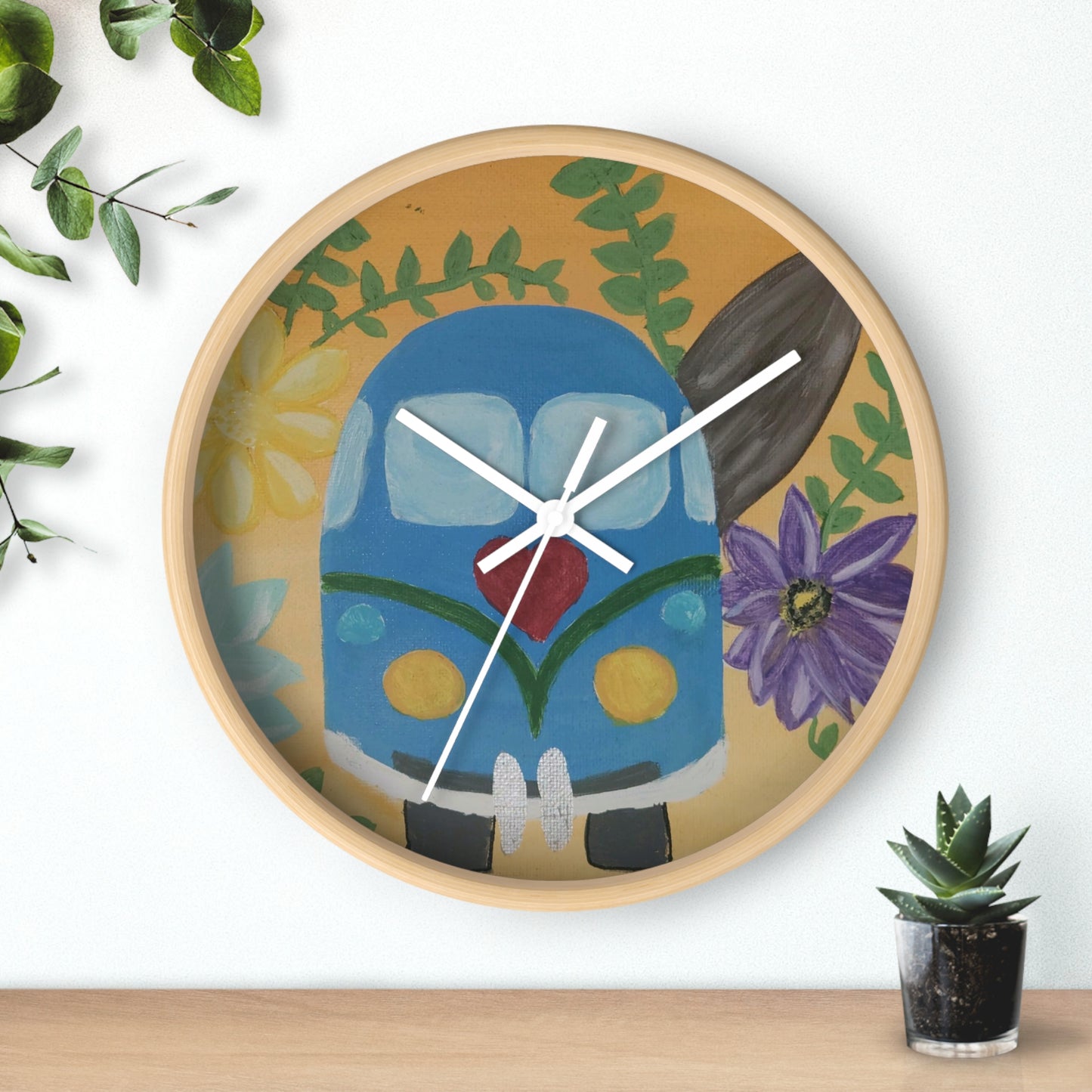 Beach Ride Wall Clock (Brookson Collection)