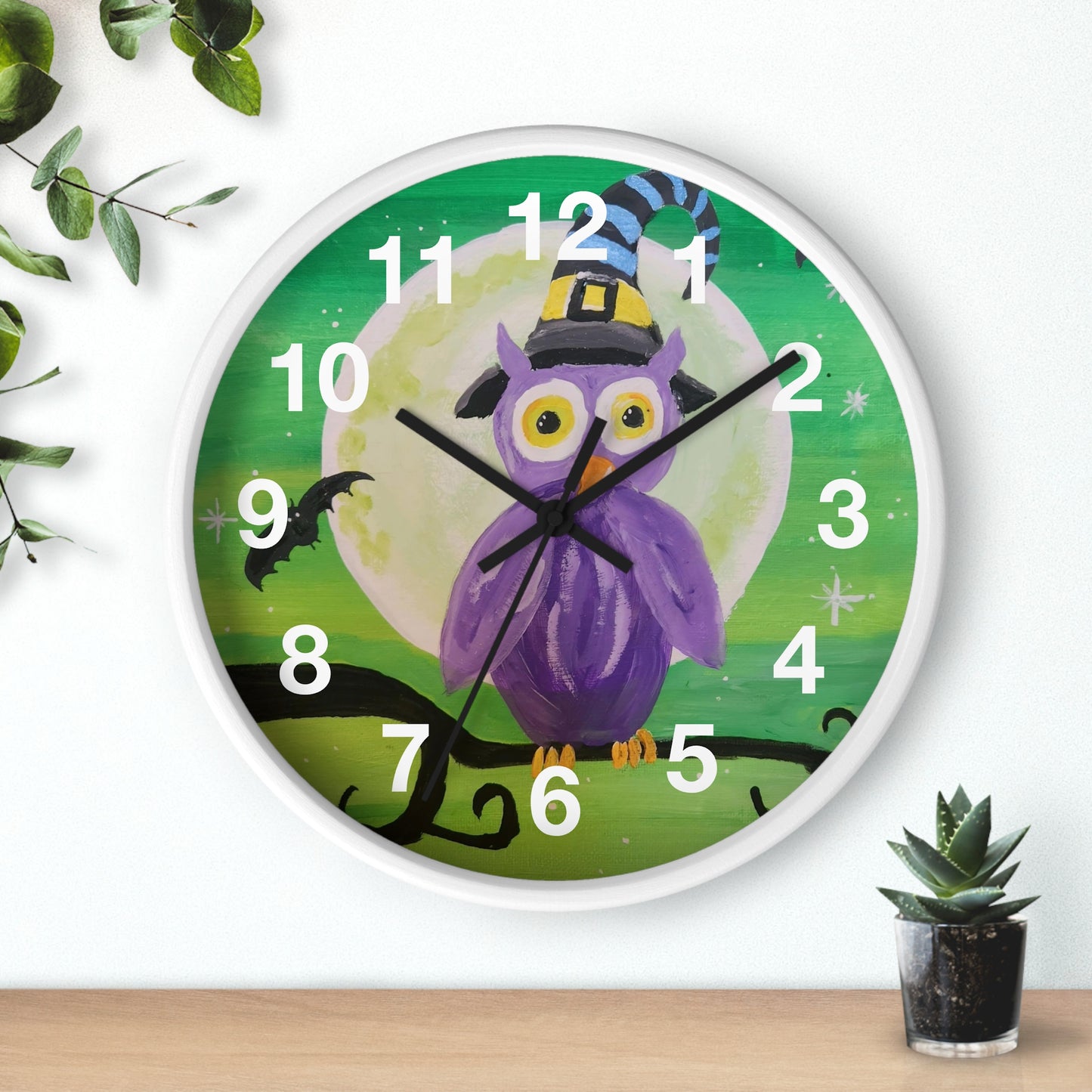 Night Owl Wall Clock (Brookson Collection)