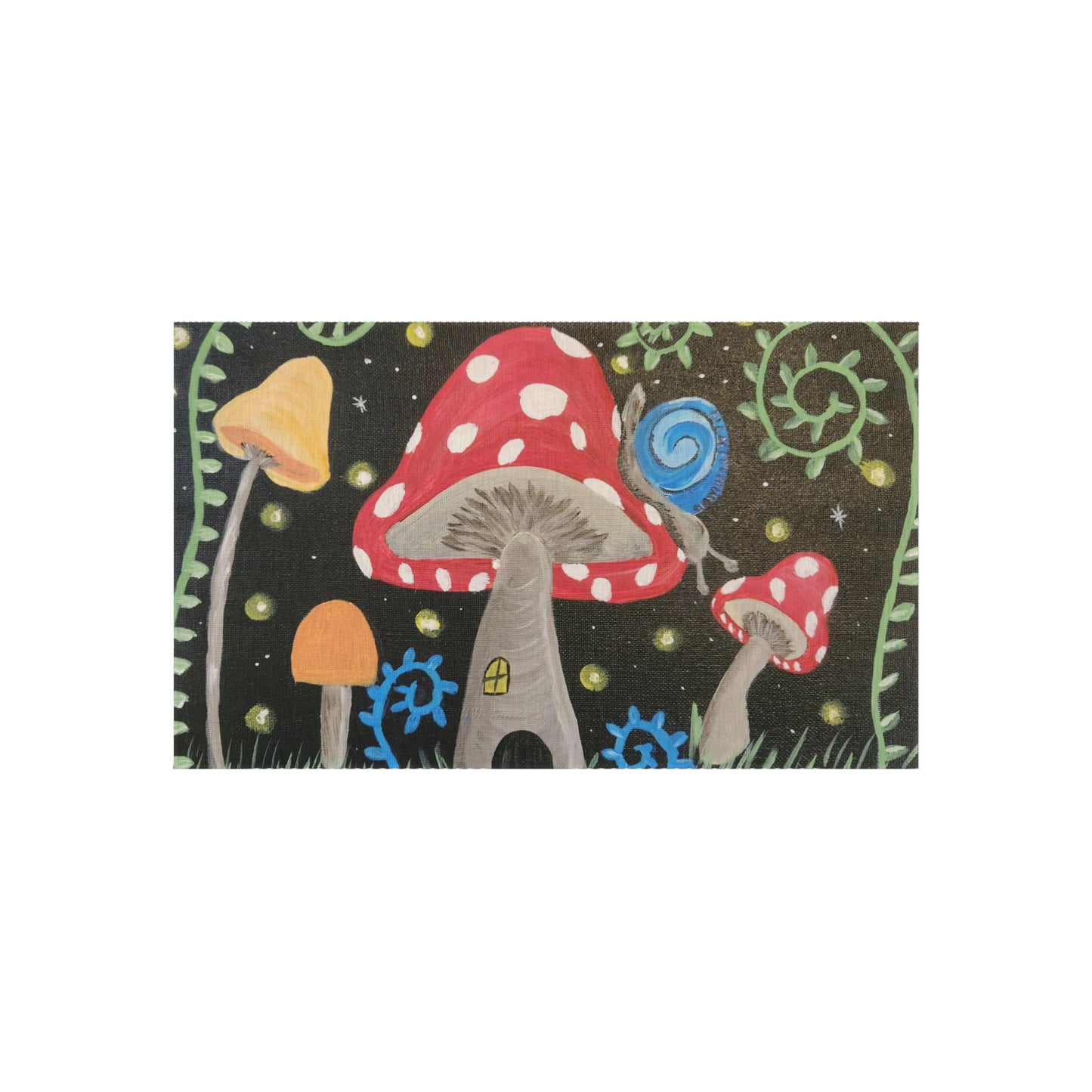 Magical Mushrooms Outdoor Rug (Brookson Collection)