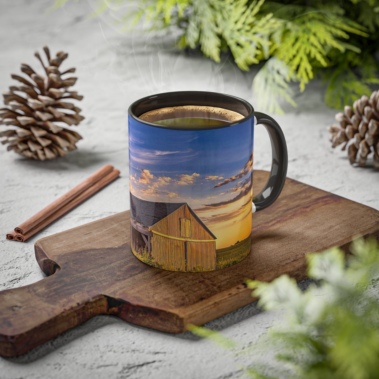 Beautiful Barn Mug, 11oz (SP Photography Collection) BLACK