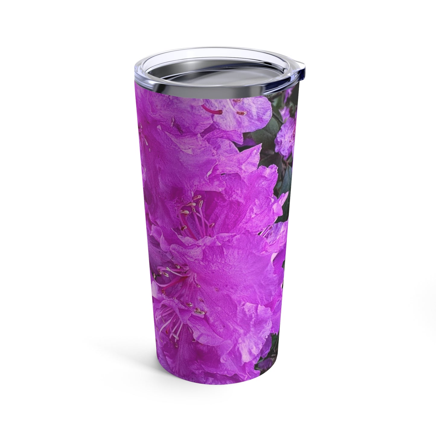 Pink Flower Tumbler 20oz (Custom Creations By Catelyn) LIGHT PINK