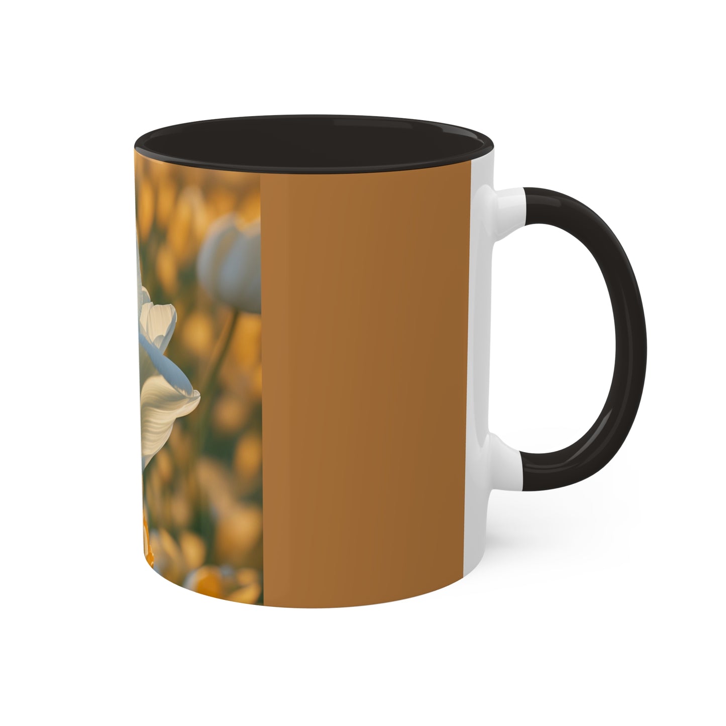 White Flower Tulip Mug, 11oz (SP Photography Collection)