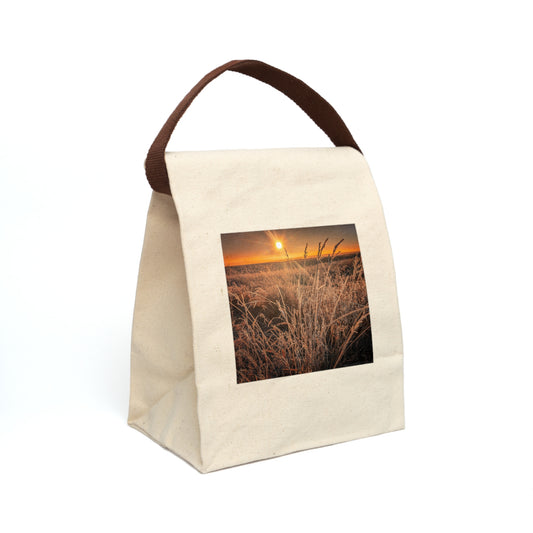 Wheat Canvas Lunch Bag With Strap (SP Photography Collection)
