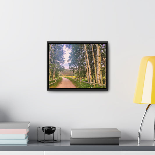 Country Road Canvas, Horizontal Frame (SP Photography Collection)