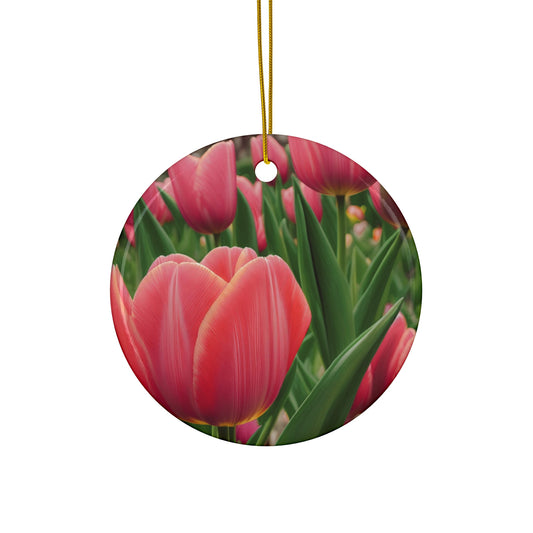 Tulips Ceramic Ornament (SP Photography Collection)