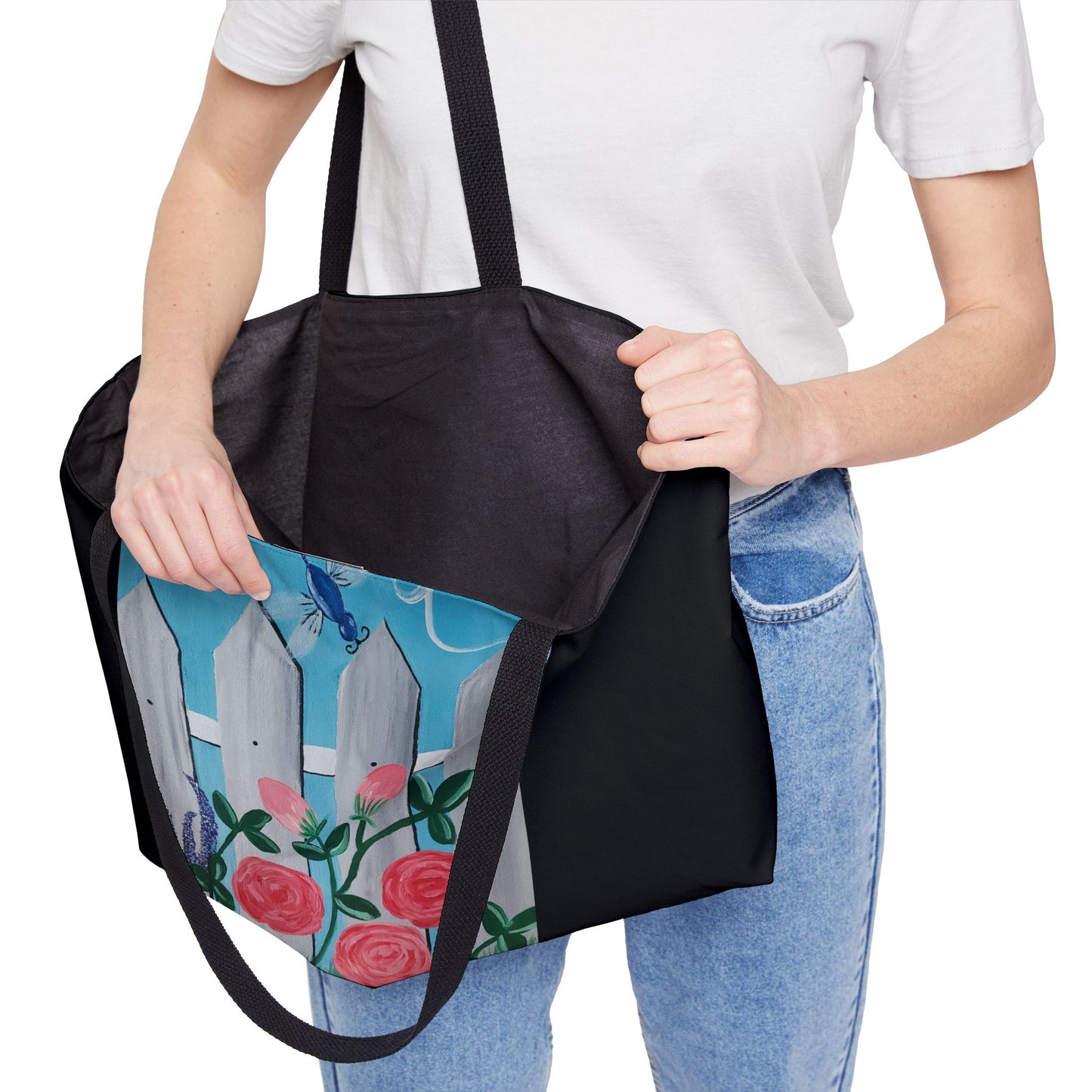 Spring is in the air Weekender Tote Bag (Brookson Collection) BLACK