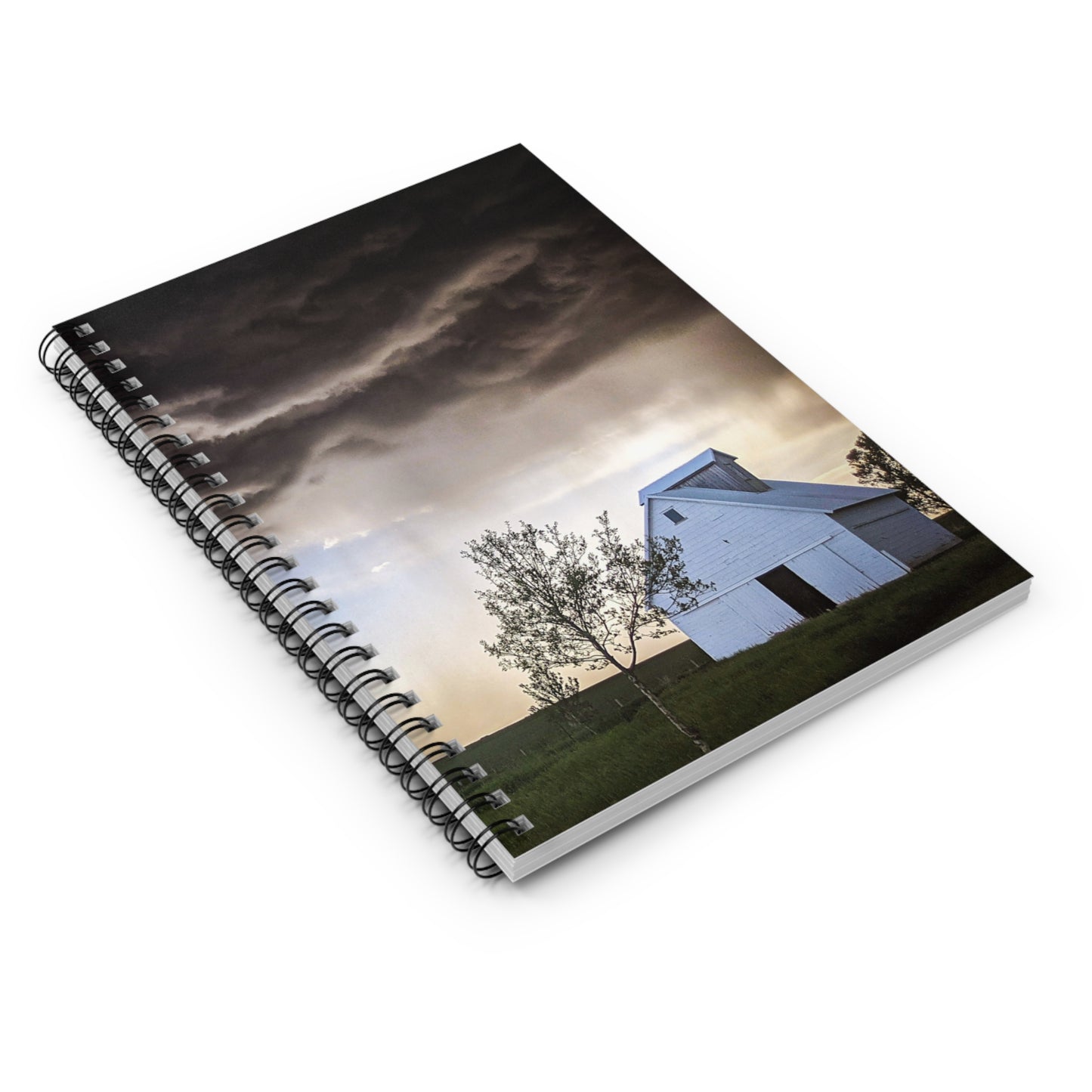 Cloudy Barn Spiral Notebook (SP Photography Collection)