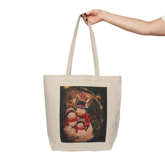 Snow Globe Canvas Shopping Tote (SP Photography Collection)