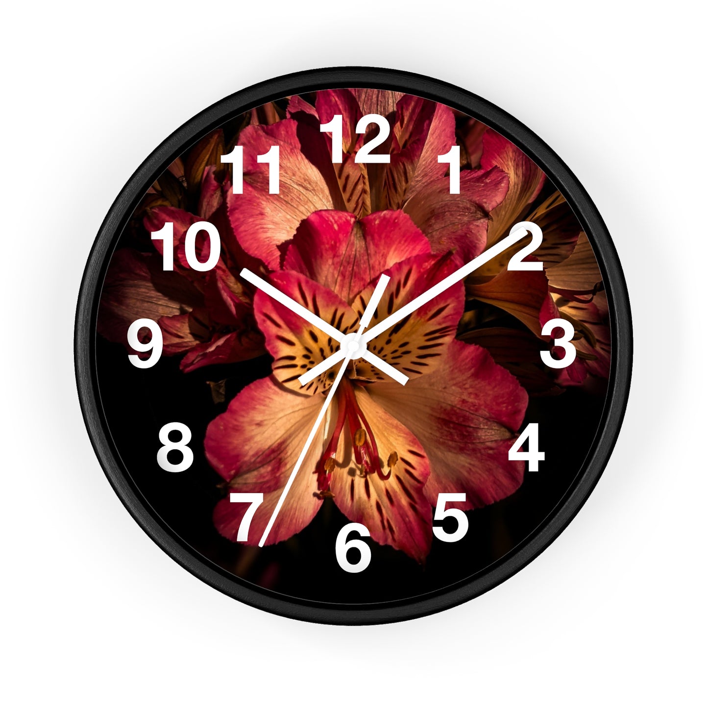 Pink Lily Clock (SP Photography Collection)