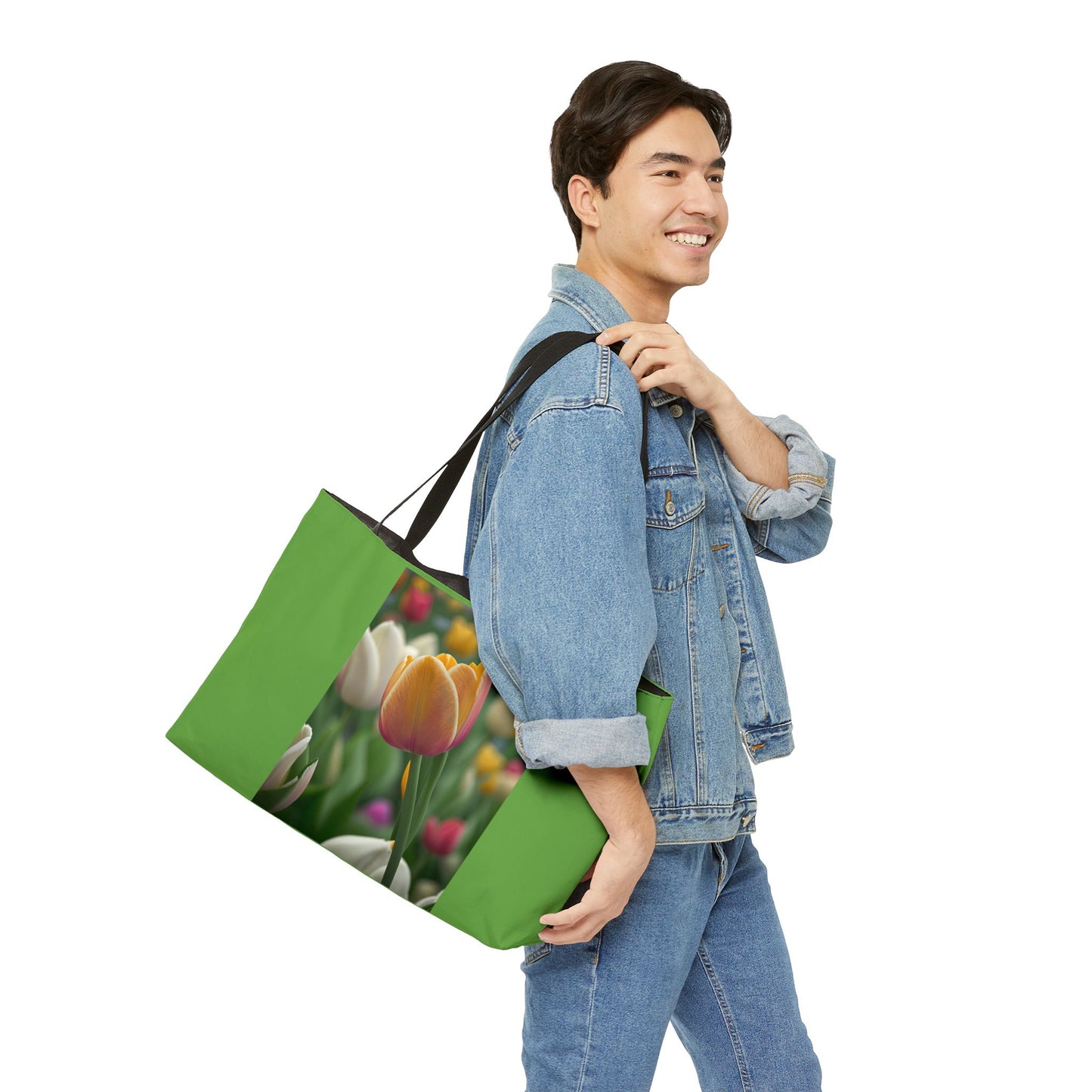 Orange Tulip Weekender Tote Bag (SP Photography Collection) GREEN