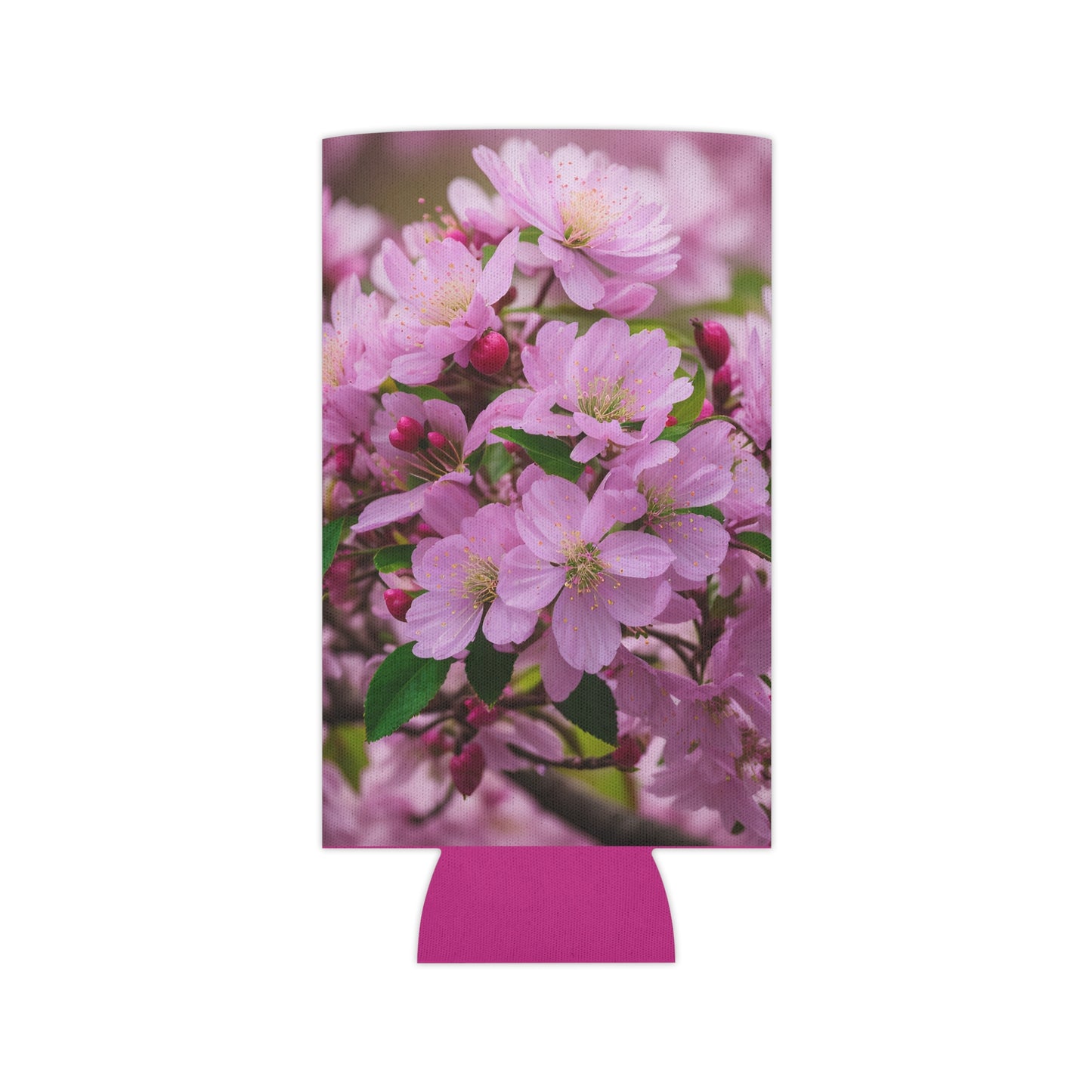 Cherry Blossom Slim Can Cooler Sleeve (SP Photography Collection) PINK