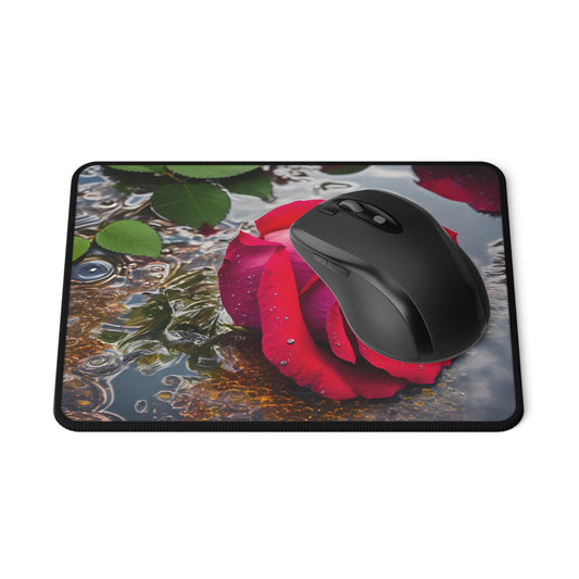 Red Rose Non-Slip Mouse Pad (SP Photography Collection)