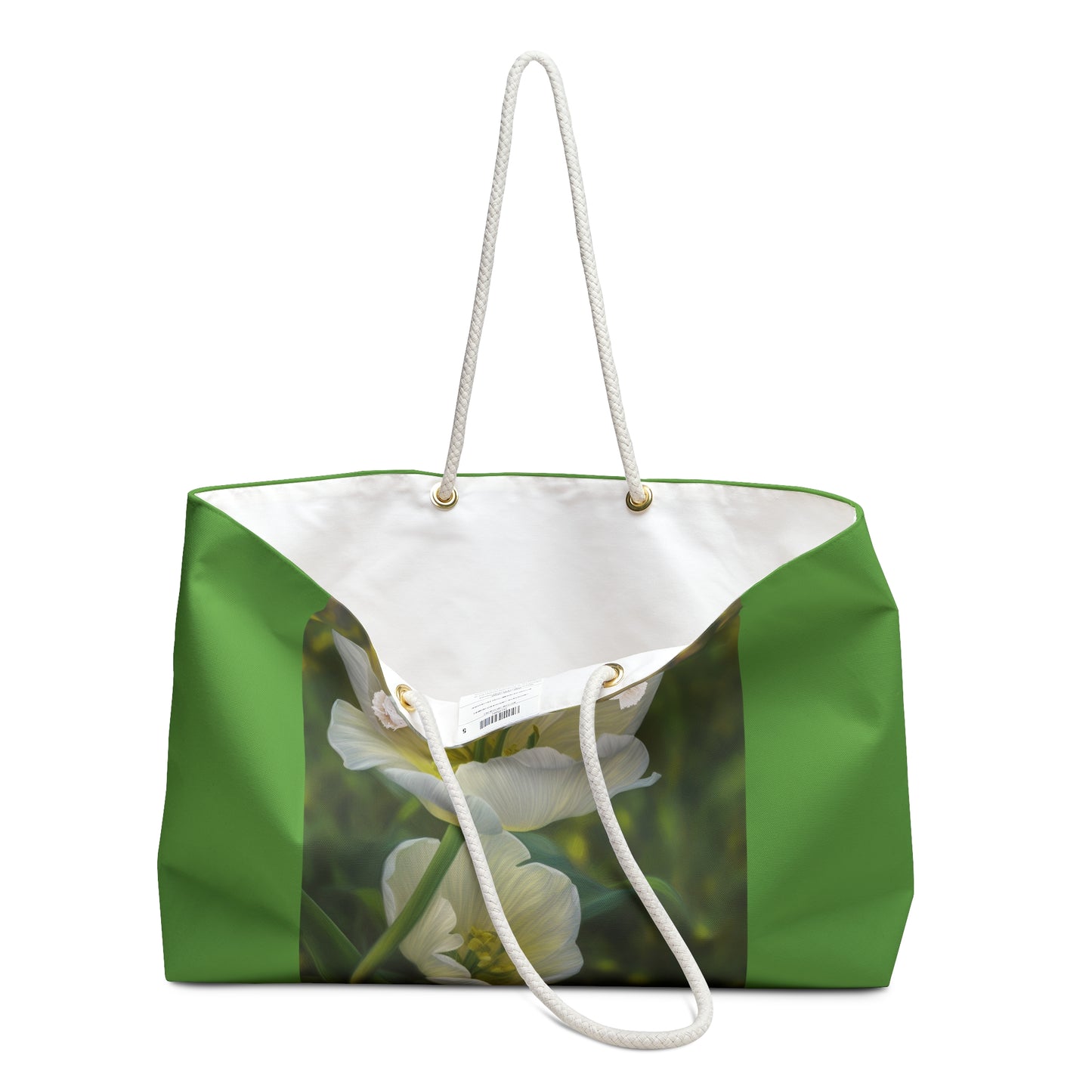 White Tulip Weekender Bag (SP Photography Collection) GREEN