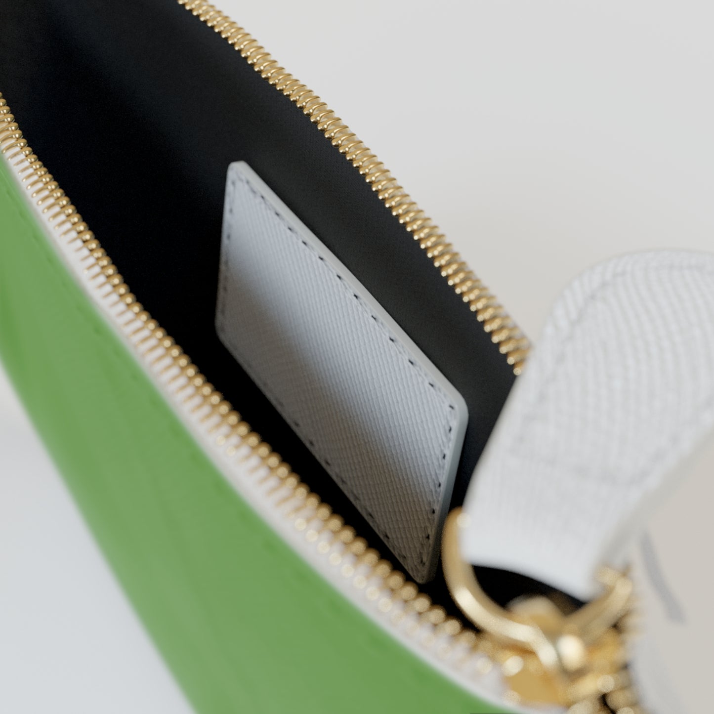 White Tulip Mini Clutch Bag (SP Photography Collection) GREEN