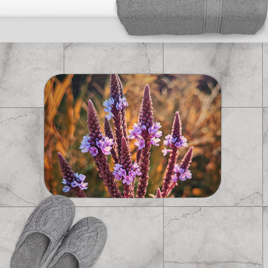 Purple Field Bath Mat (SP Photography Collection)