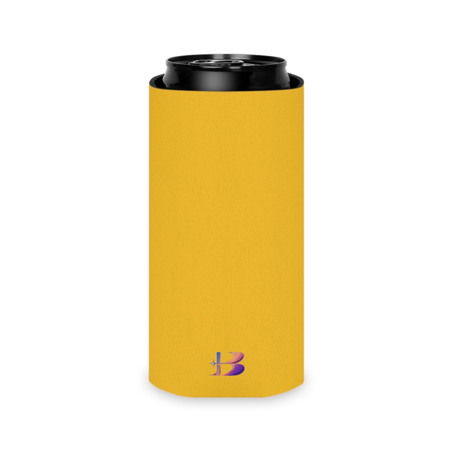 Yellow Tulip Can Slim Cooler Sleeve (SP Photography Collection) YELLOW