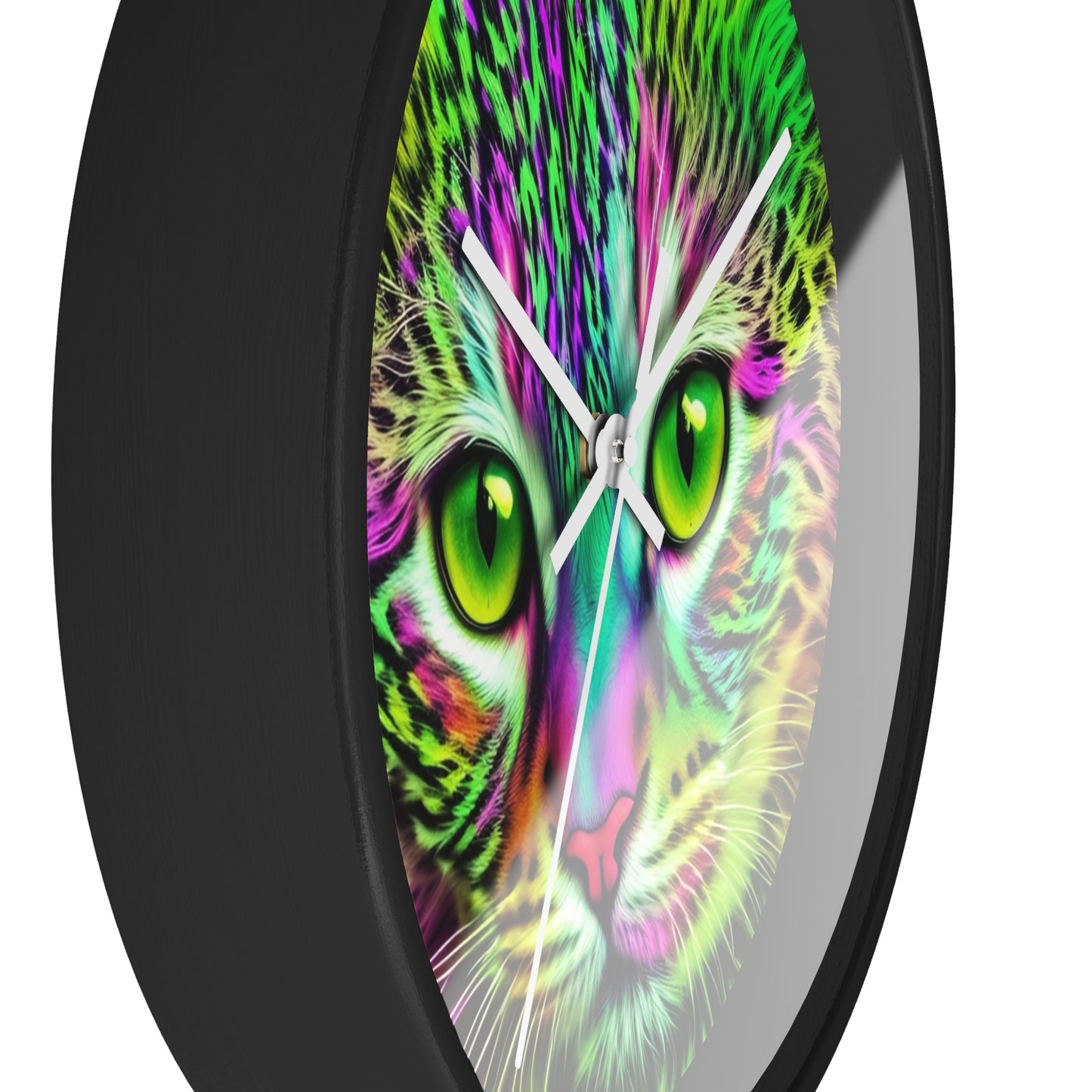 Colorful Kitty Clock (SP Photography Collection)