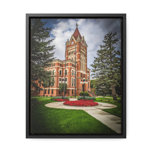 Court House Canvas Wraps, Vertical Frame (SP Photography Collection)
