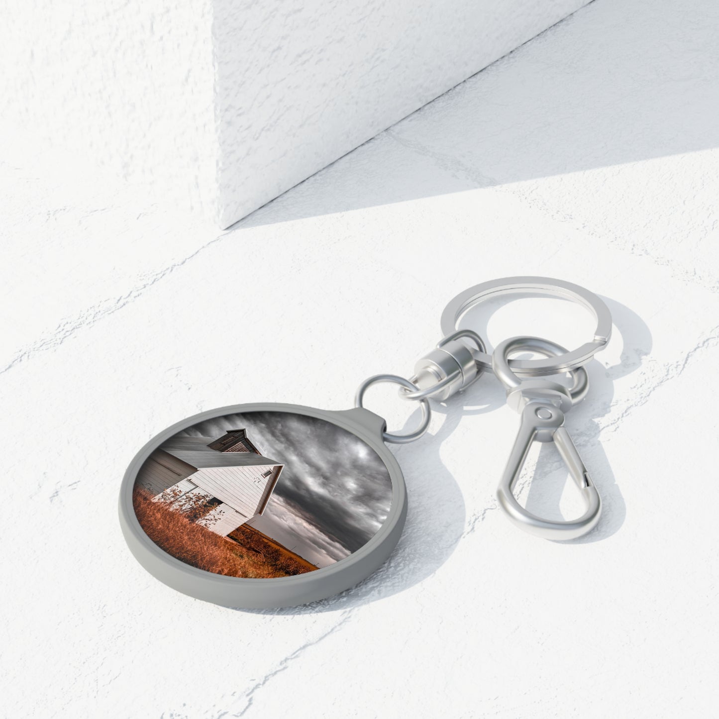 Field Barn Key Ring (SP Photography Collection)