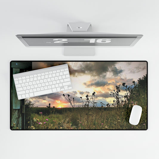 Cloudy Field Desk Mat (SP Photography Collection)