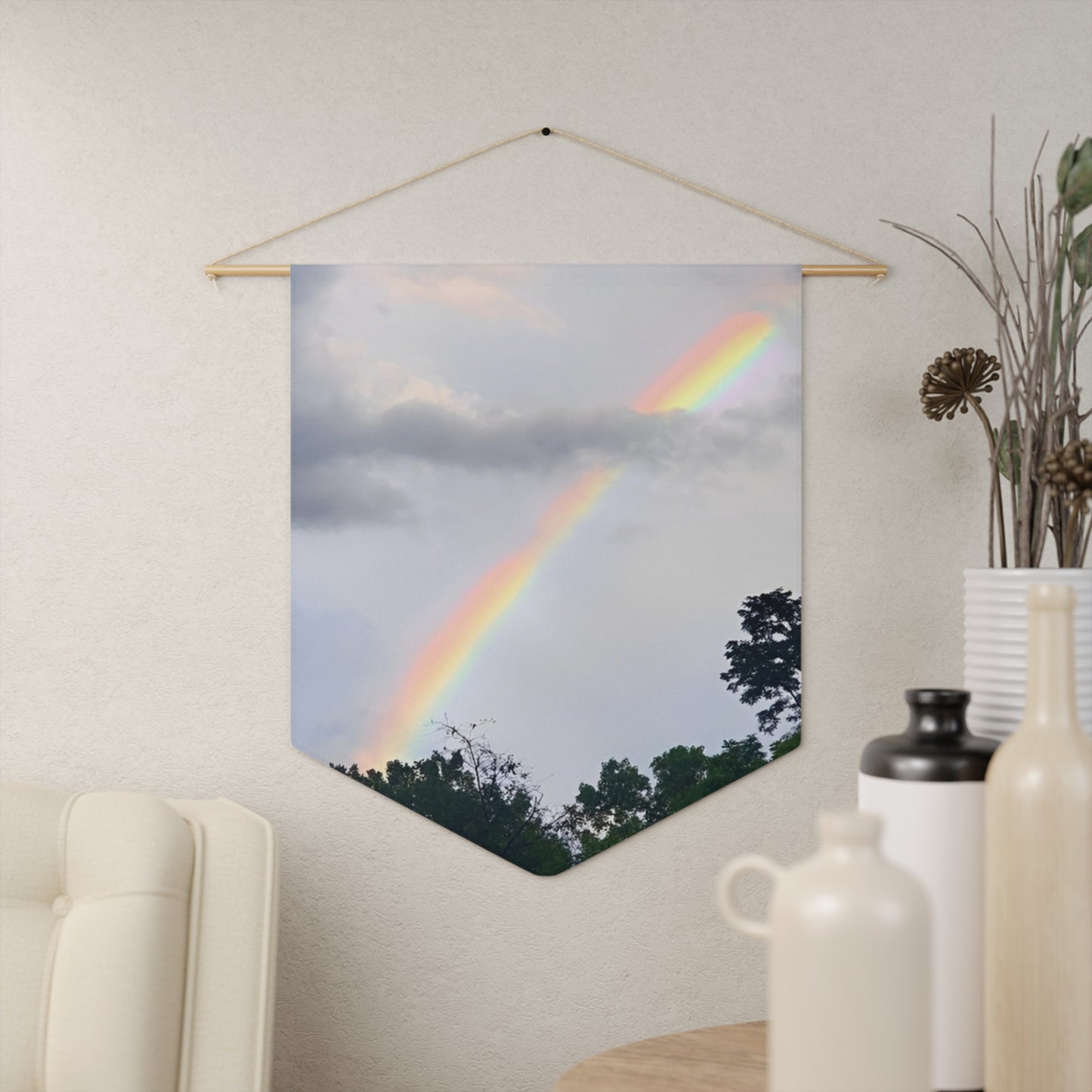 Rainbow Flag Pennant (Enchanted Exposures By Tammy Lyne)