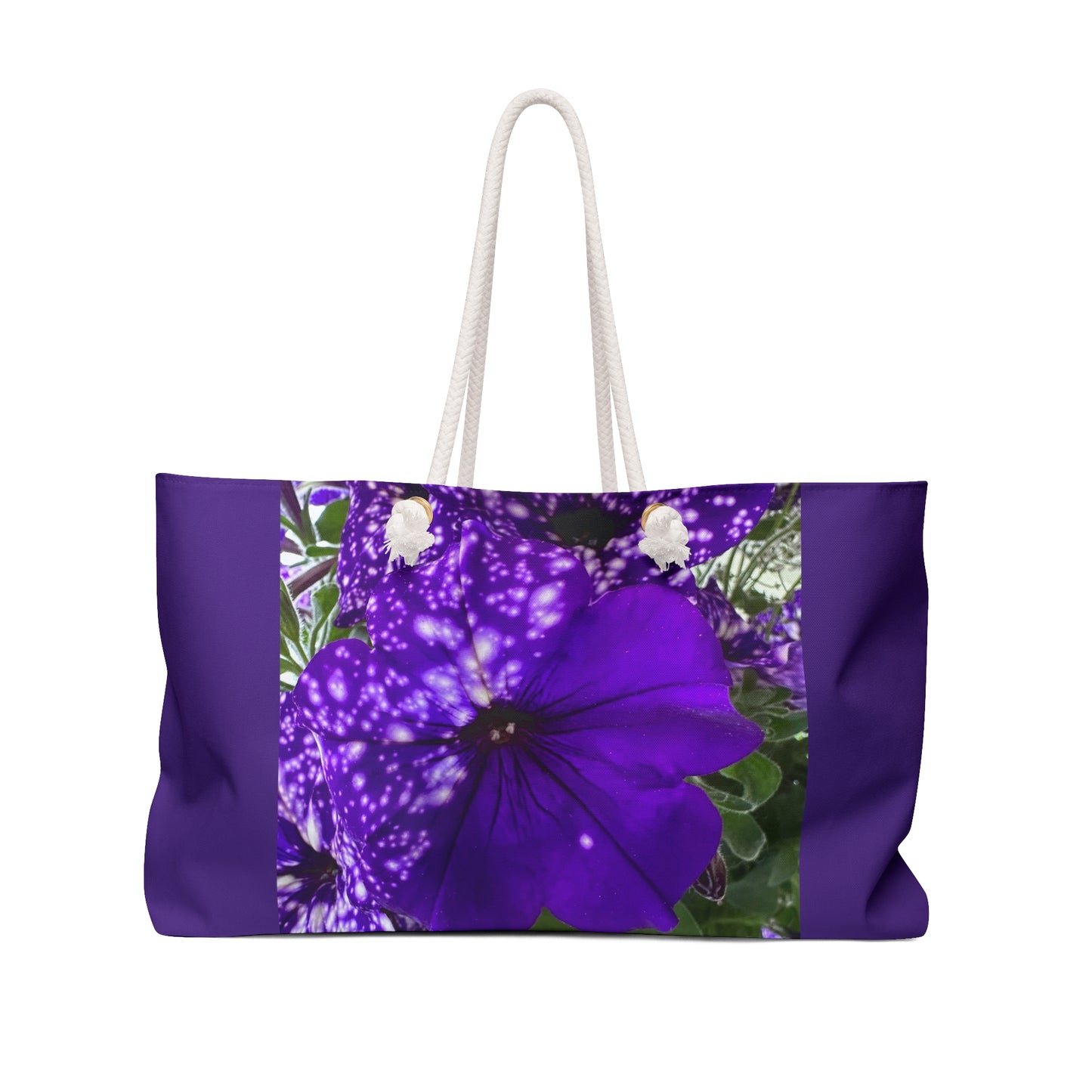 Purple Flower Weekender Bag (Brookson Collection) PURPLE