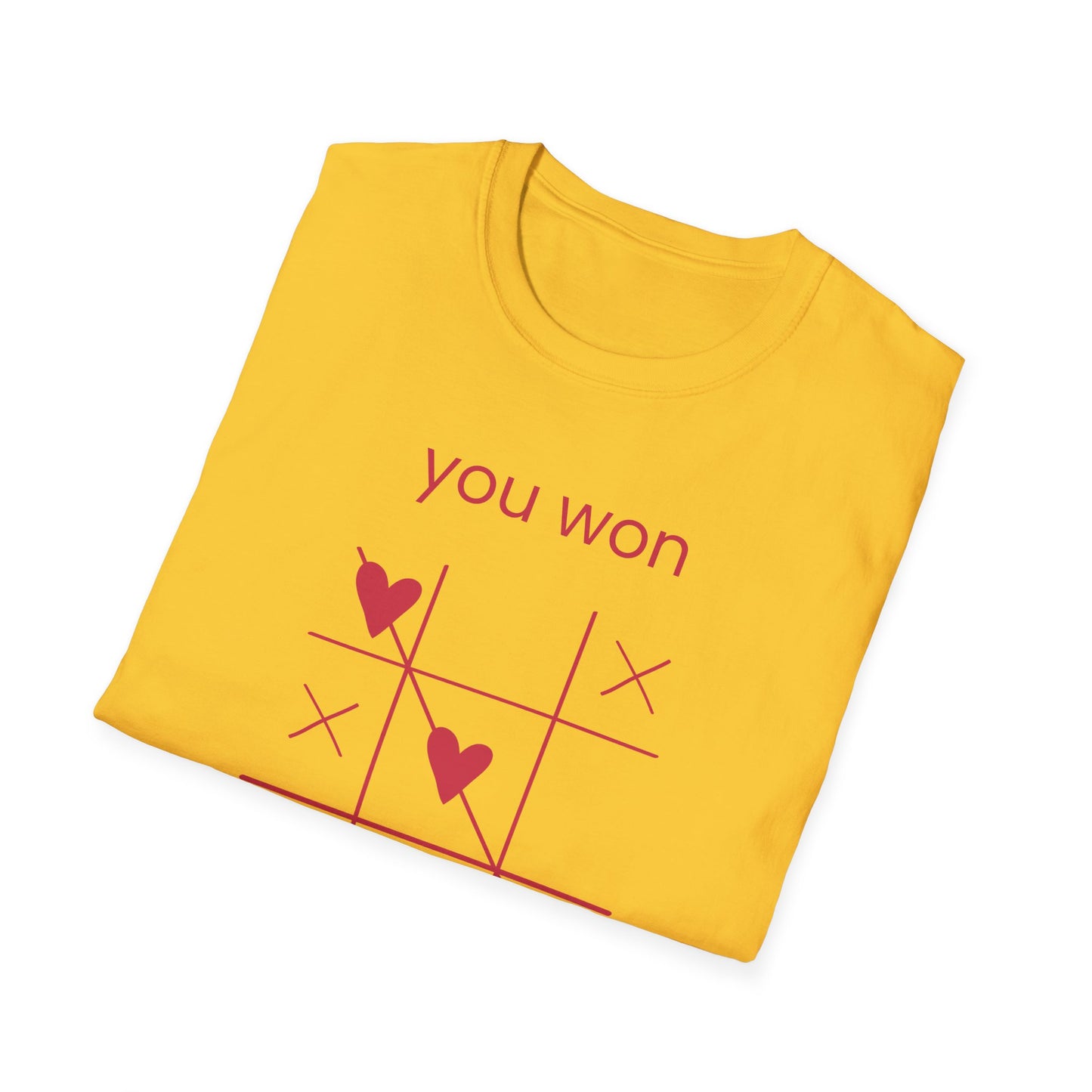 Won Heart Unisex Soft-style T-Shirt (B & J Collections)