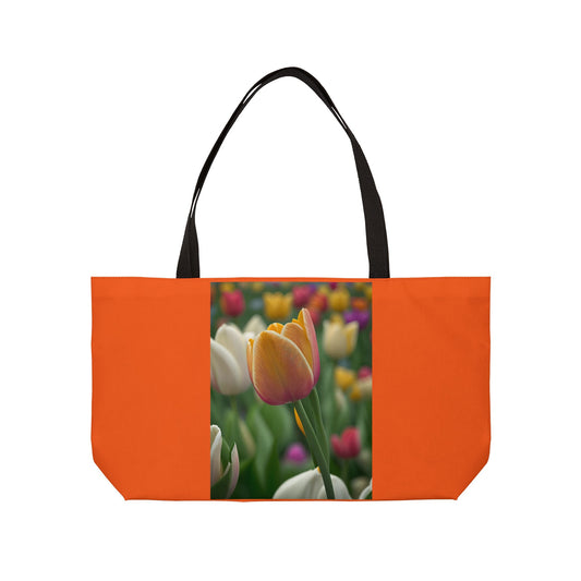 Orange Tulip Weekender Tote Bag (SP Photography Collection) ORANGE