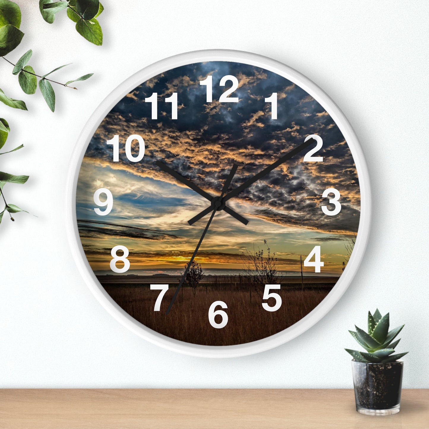 Sandy Skies Clock (SP Photography Collection)