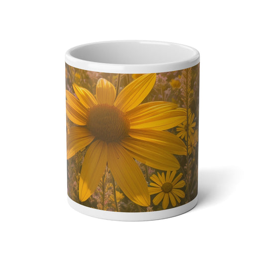 Narrow leaf Jumbo Mug, 20oz (SP Photography Collection)