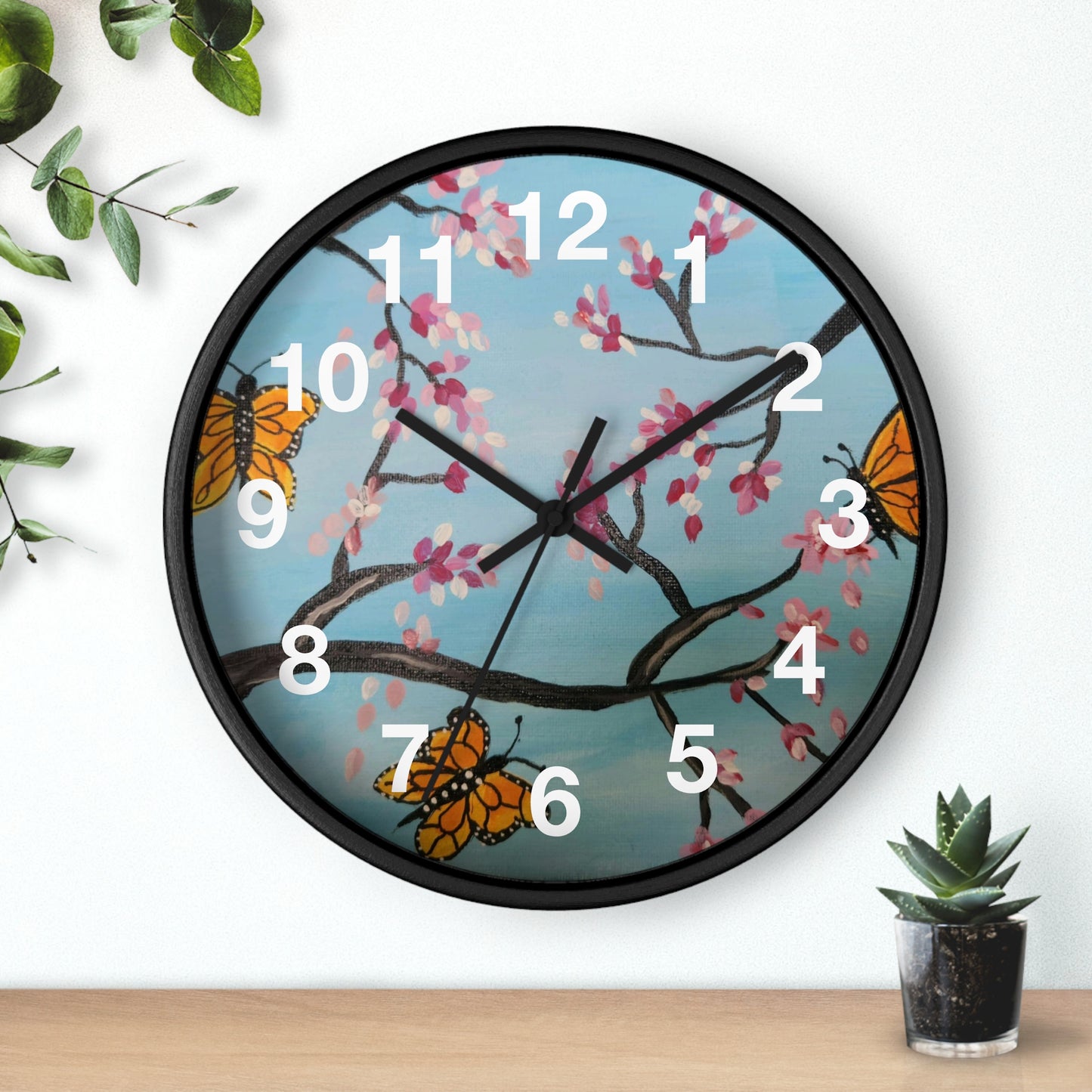 Monarchs Play Wall Clock (Brookson Collection)