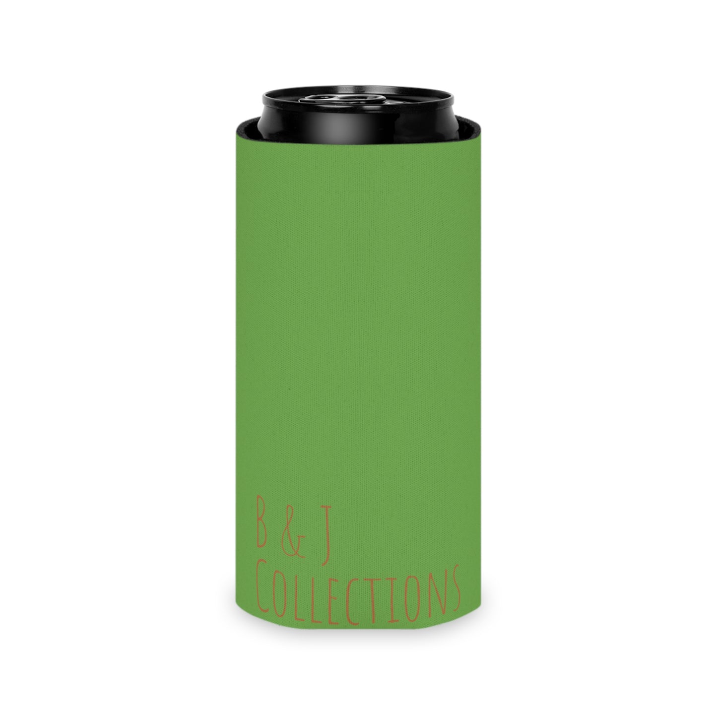 White Tulip Can Slim Cooler Sleeve (SP Photography Collection) GREEN