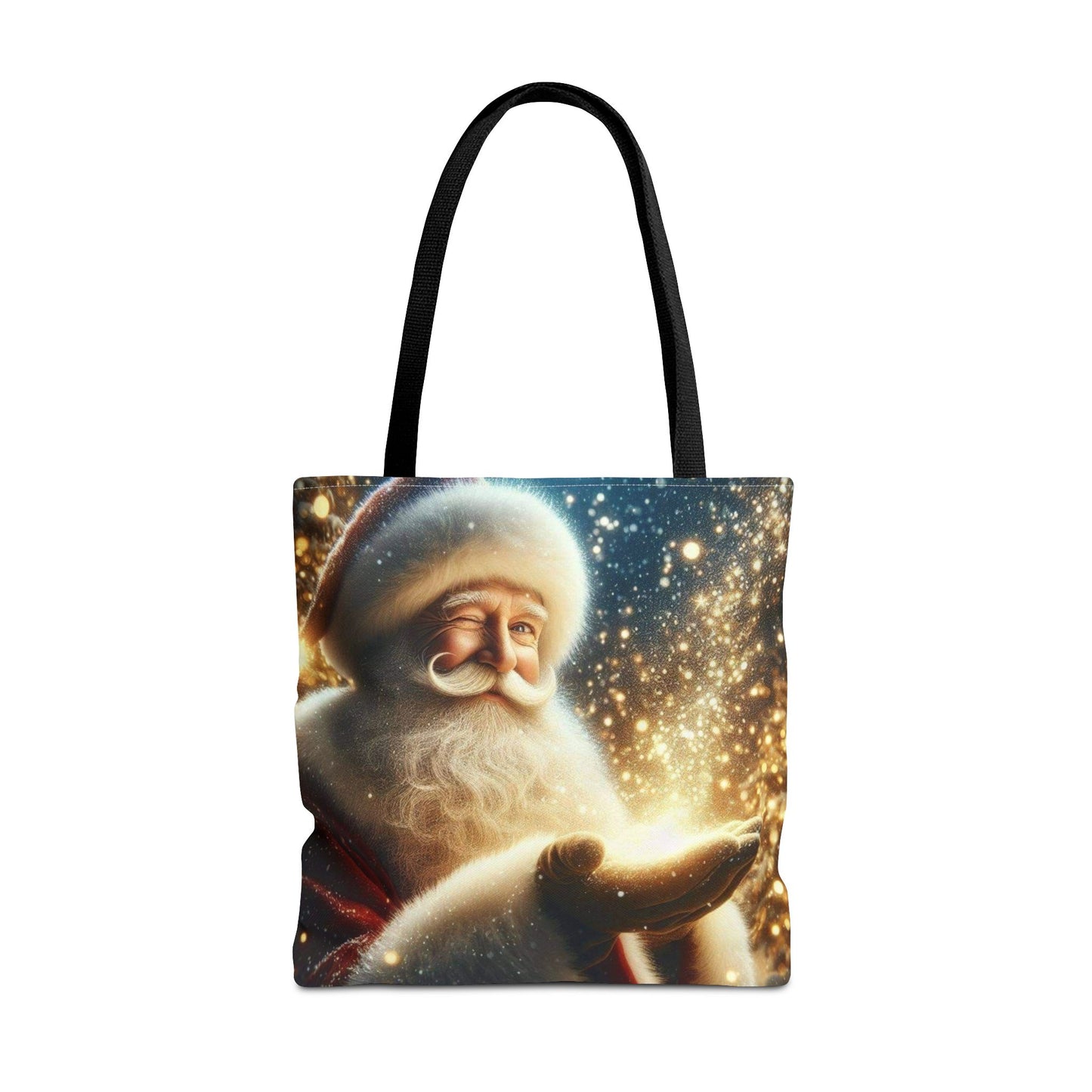 Santa Magic Tote Bag (ai B & J Collections) RED