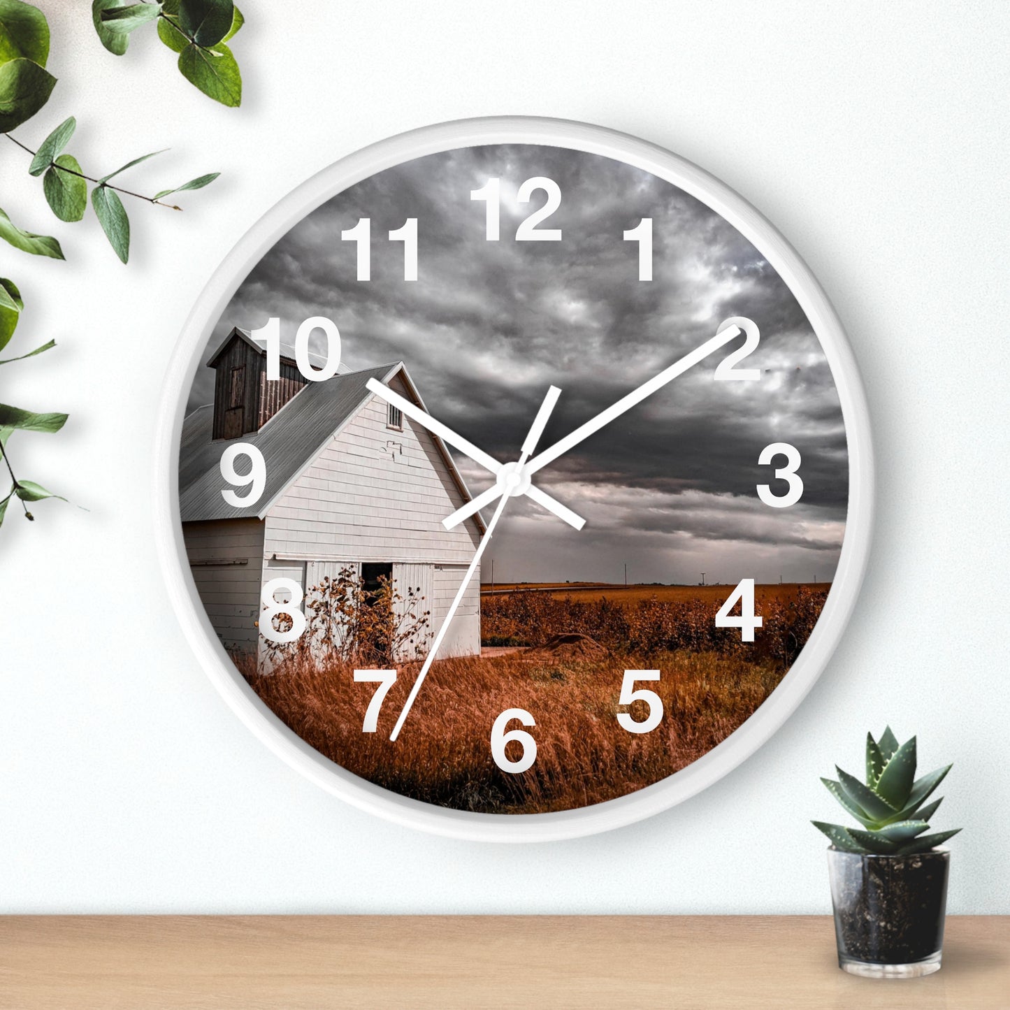 Field Barn Wall Clock (SP Photography Collection)