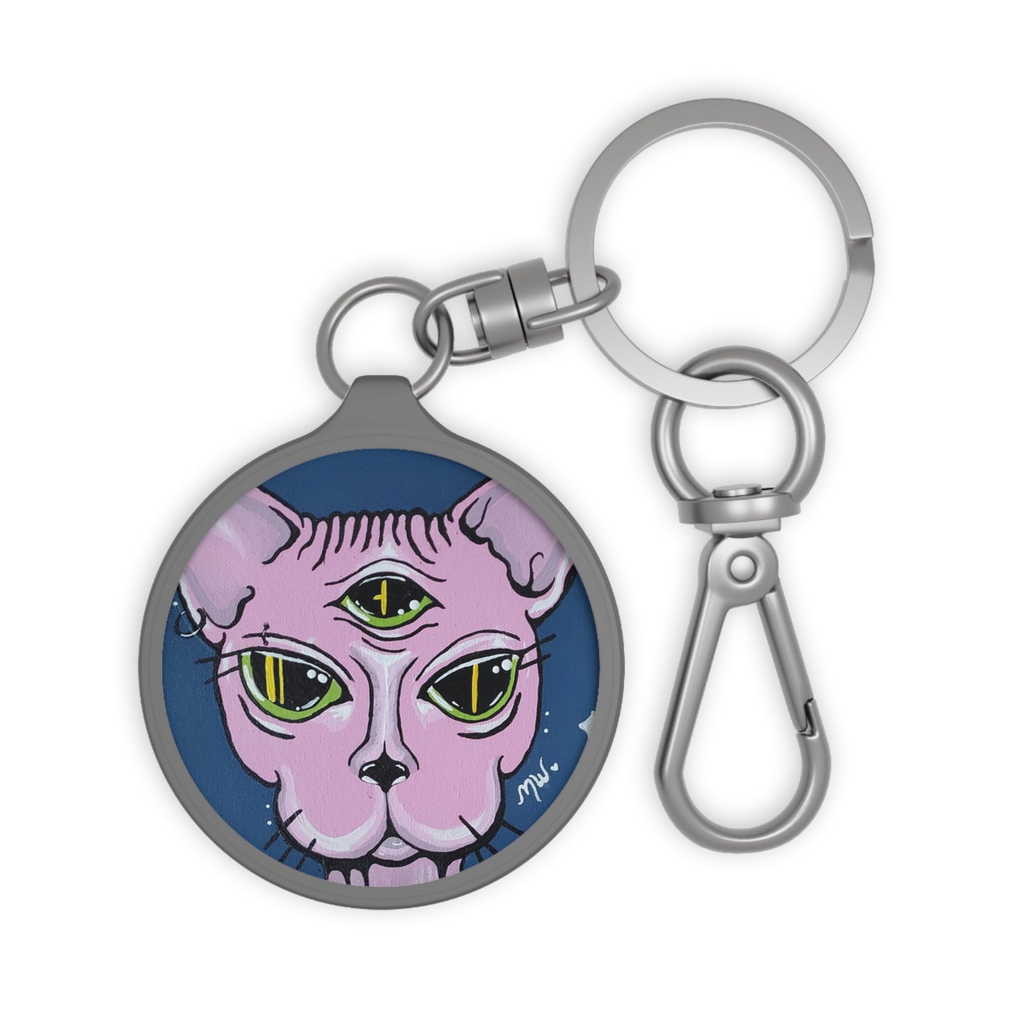 Madame Feline Key ring(Peculiar Paintings Collection)