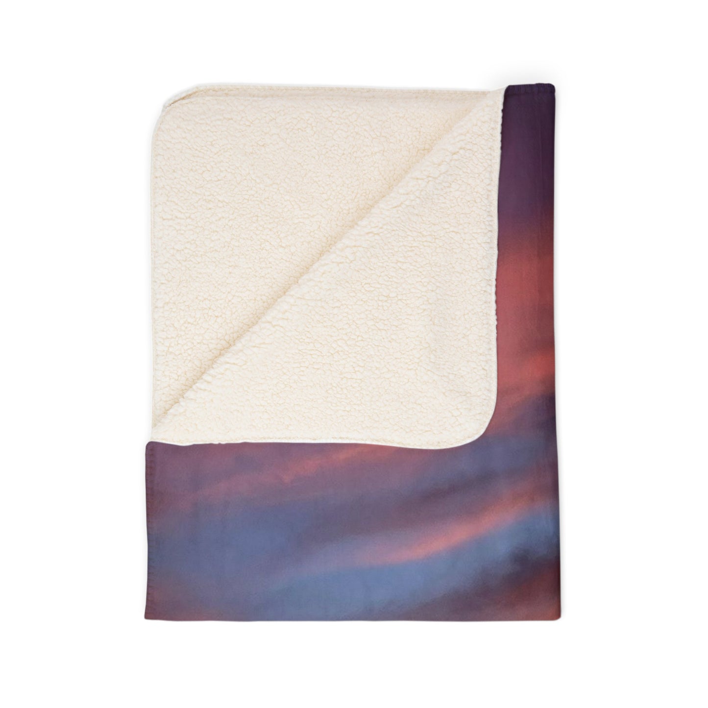 Pink Sky Copy of Tulip Fleece Sherpa Blanket ( B & J Collections)