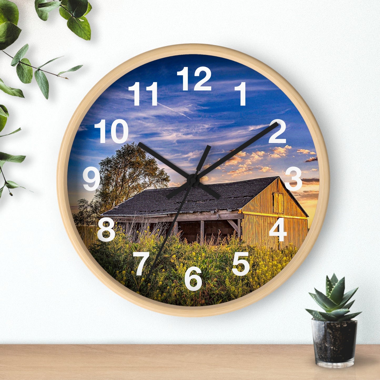 Beautiful Barn Wall Clock (SP Photography Collection)