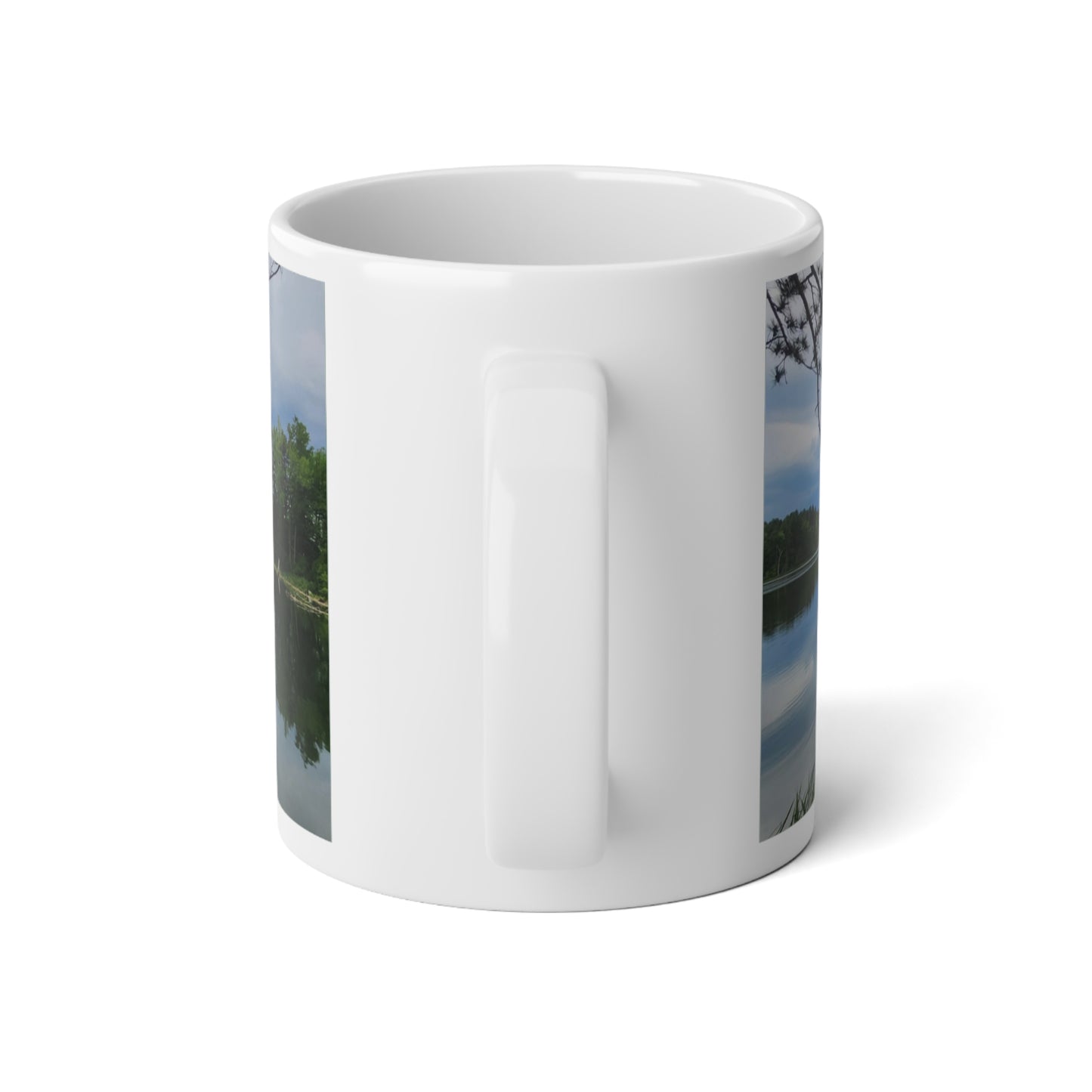 Peaceful Lake Jumbo Mug, 20oz (Savor The Moment Collection)