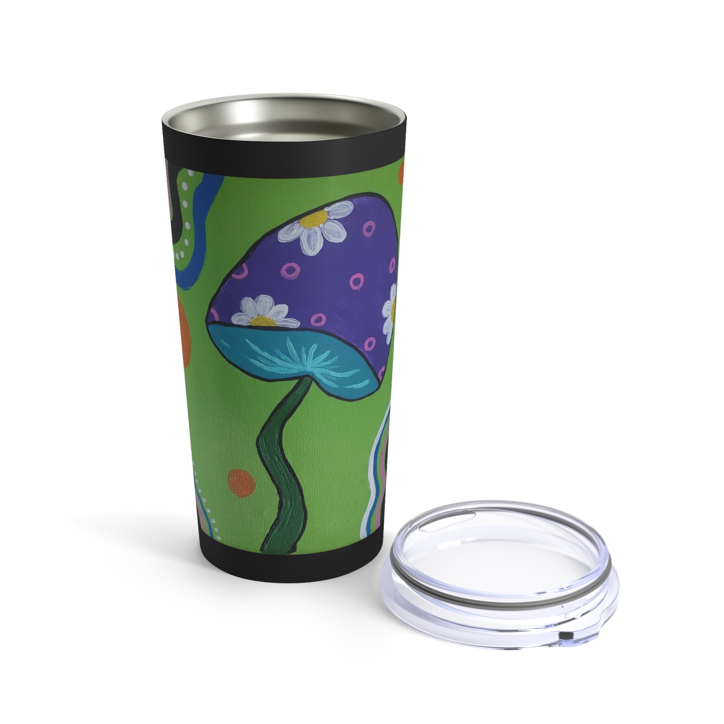 Marguerite Mushroom Tumbler 20oz (Peculiar Paintings Collection)