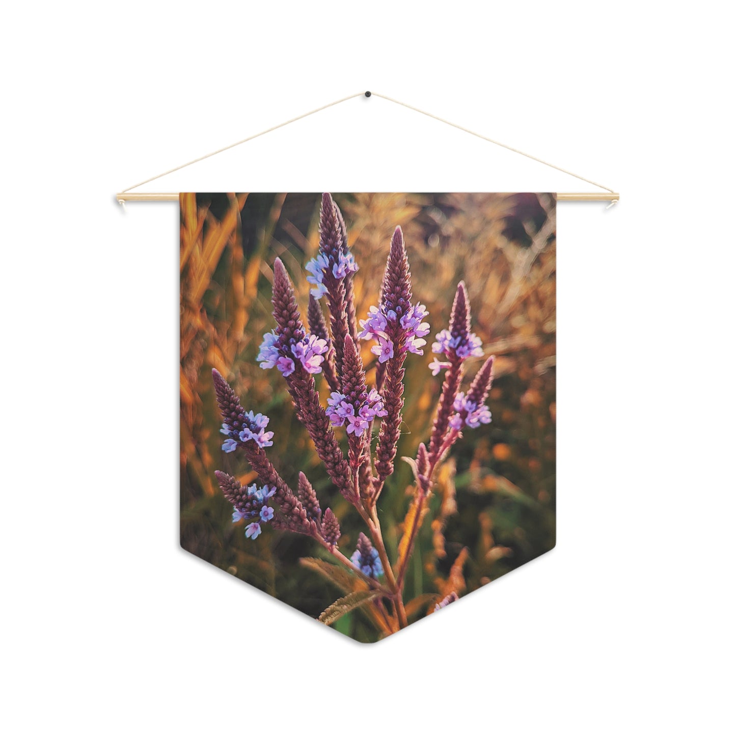 Purple Field Pennant (SP Photography Collection)