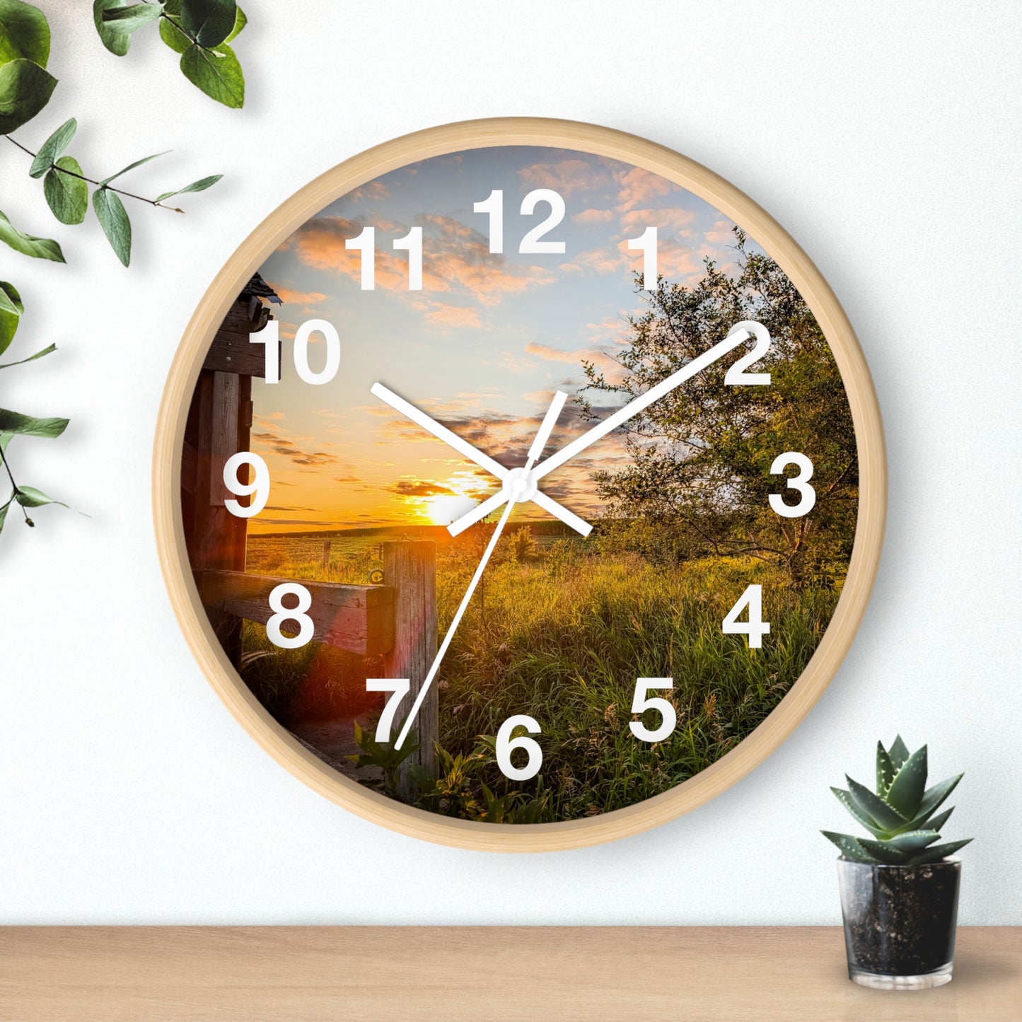 Fence Clock (SP Photography Collection)