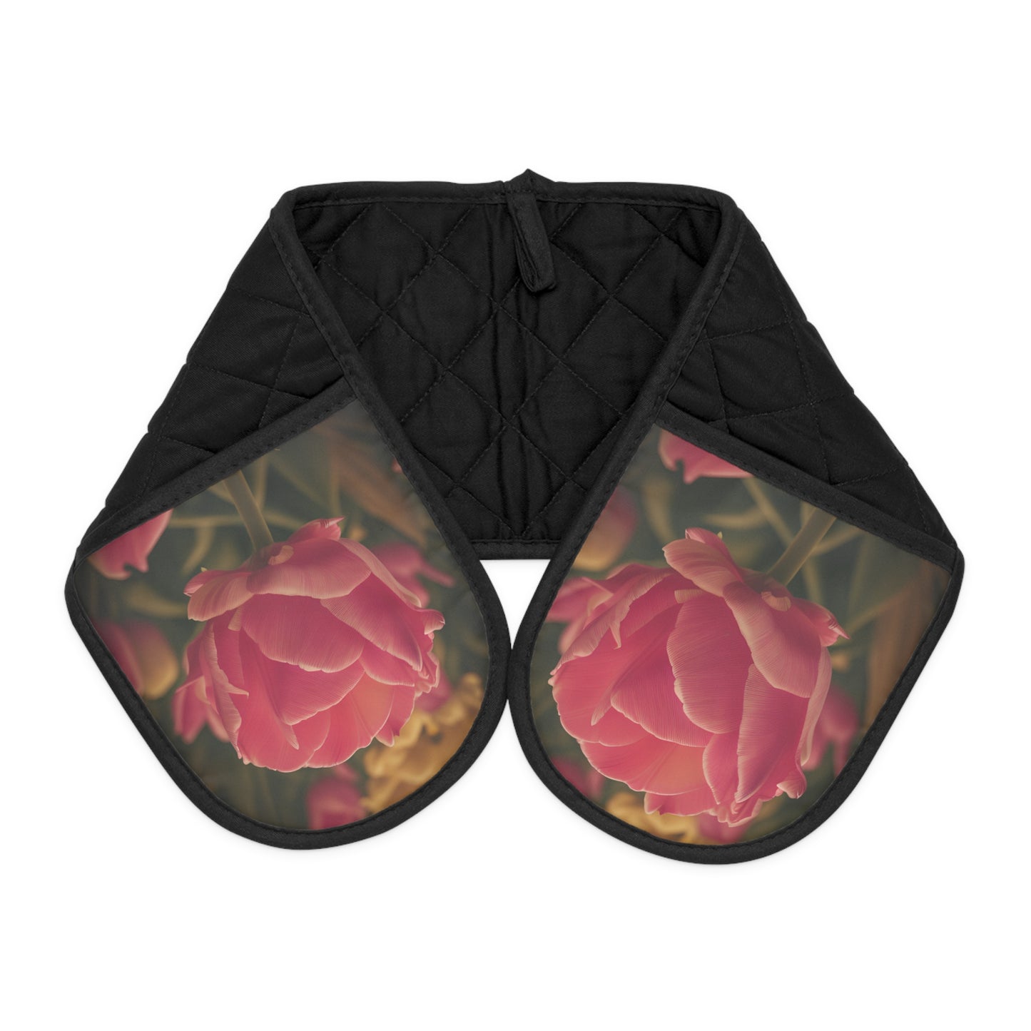 Pink Buttercup Oven Mitts (SP Photography Collection)