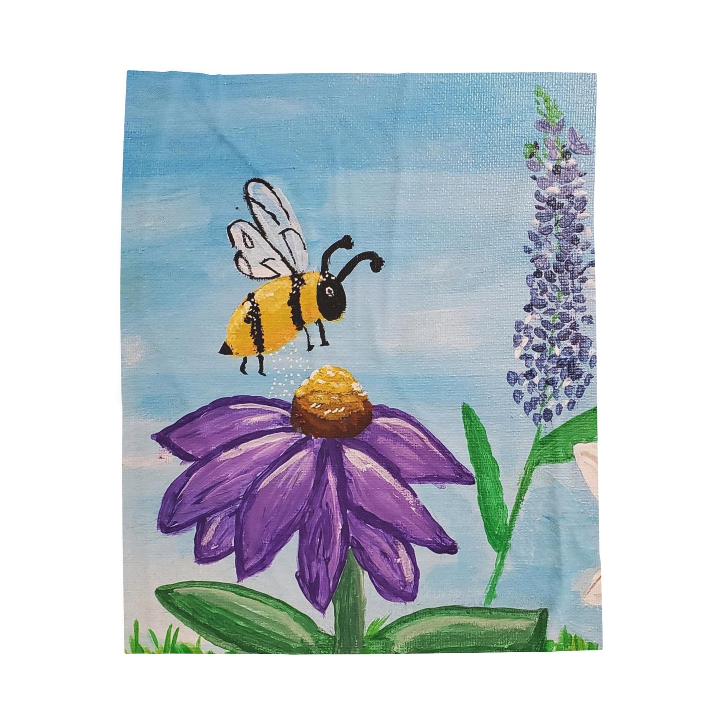 Busy Bee Plush Blanket (Brookson Collection)