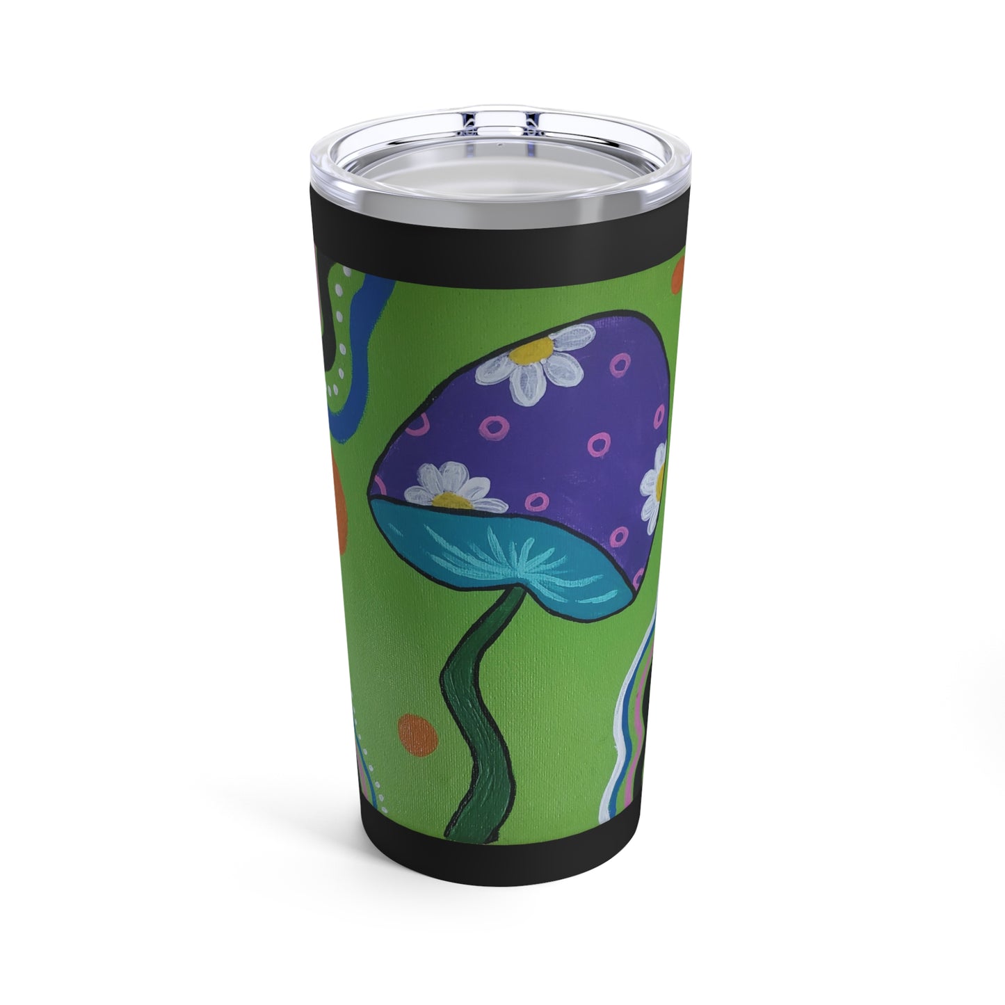 Marguerite Mushroom Tumbler 20oz (Peculiar Paintings Collection)