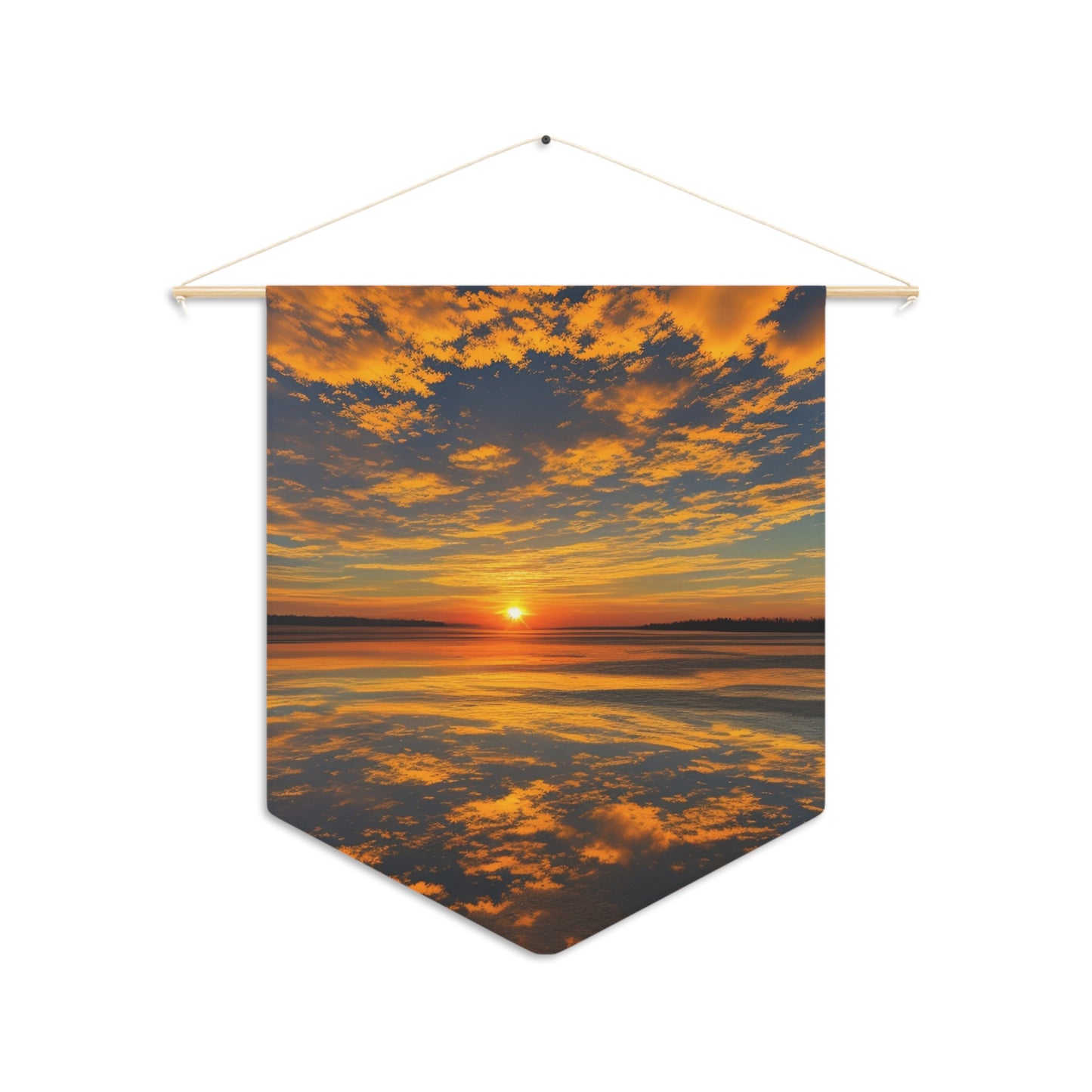 Orange Skies Flag Pennant (SP Photography Collection(Pole not included)